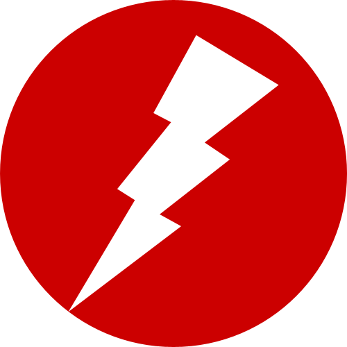Lightning bolt icon