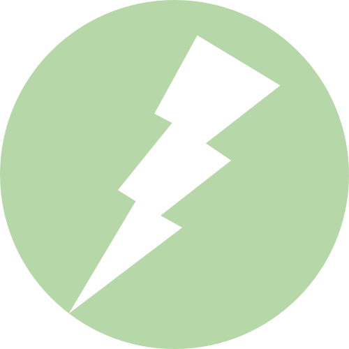 Lightning bolt icon
